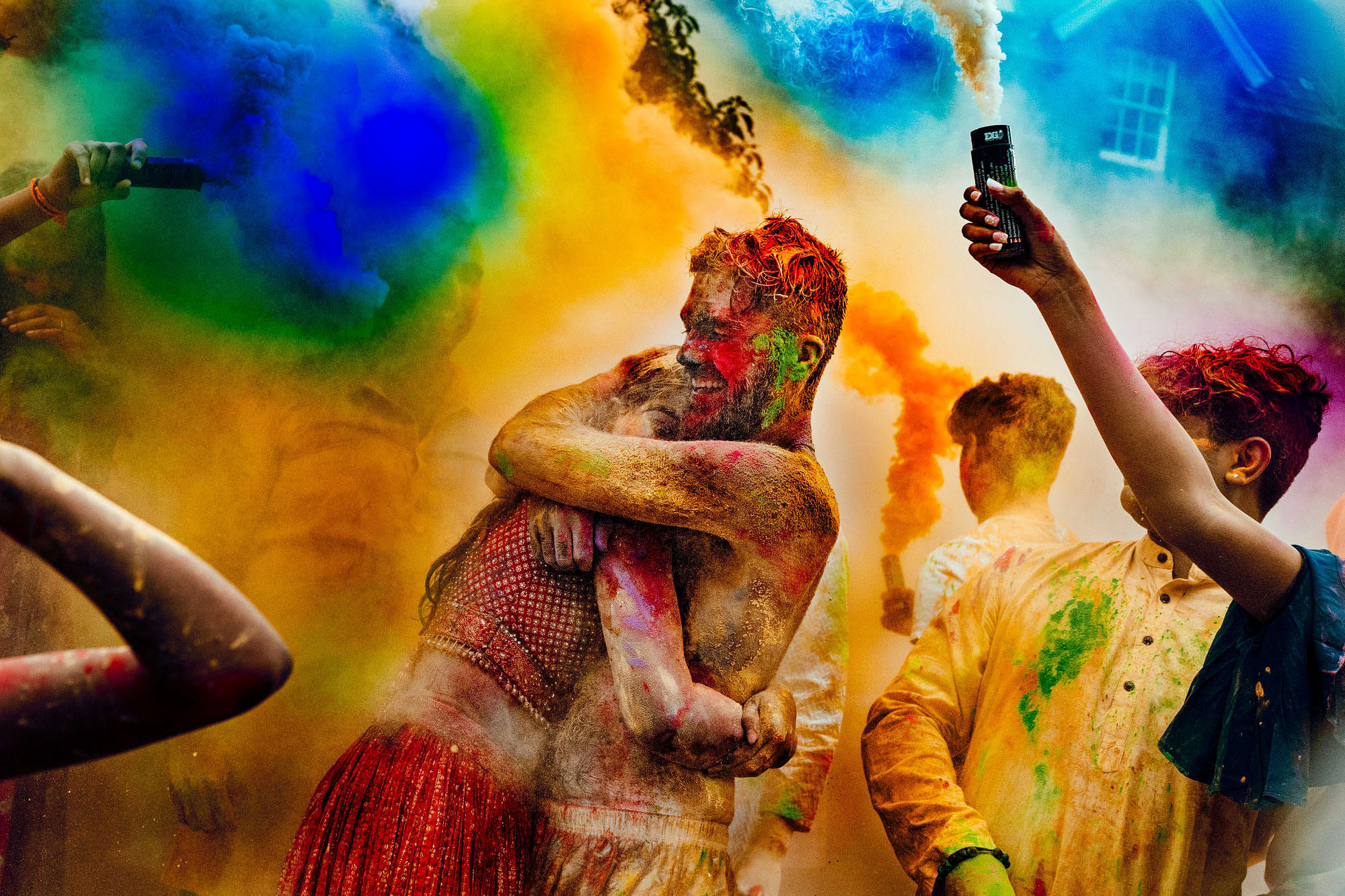 Hamish Irvine Best of 2025 colourful Wedding Photographs 