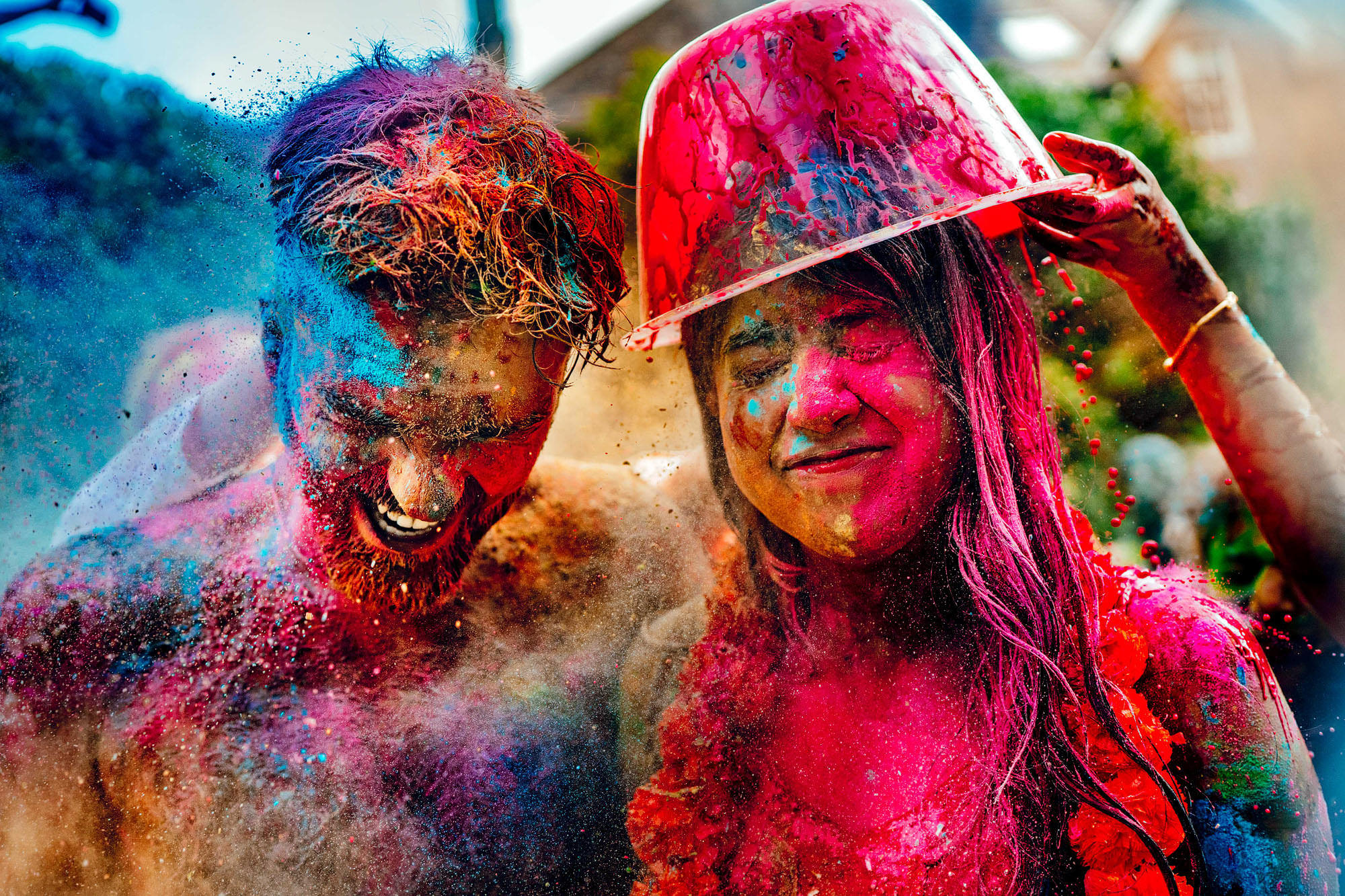 London colourful wedding photographer hamish irvine 