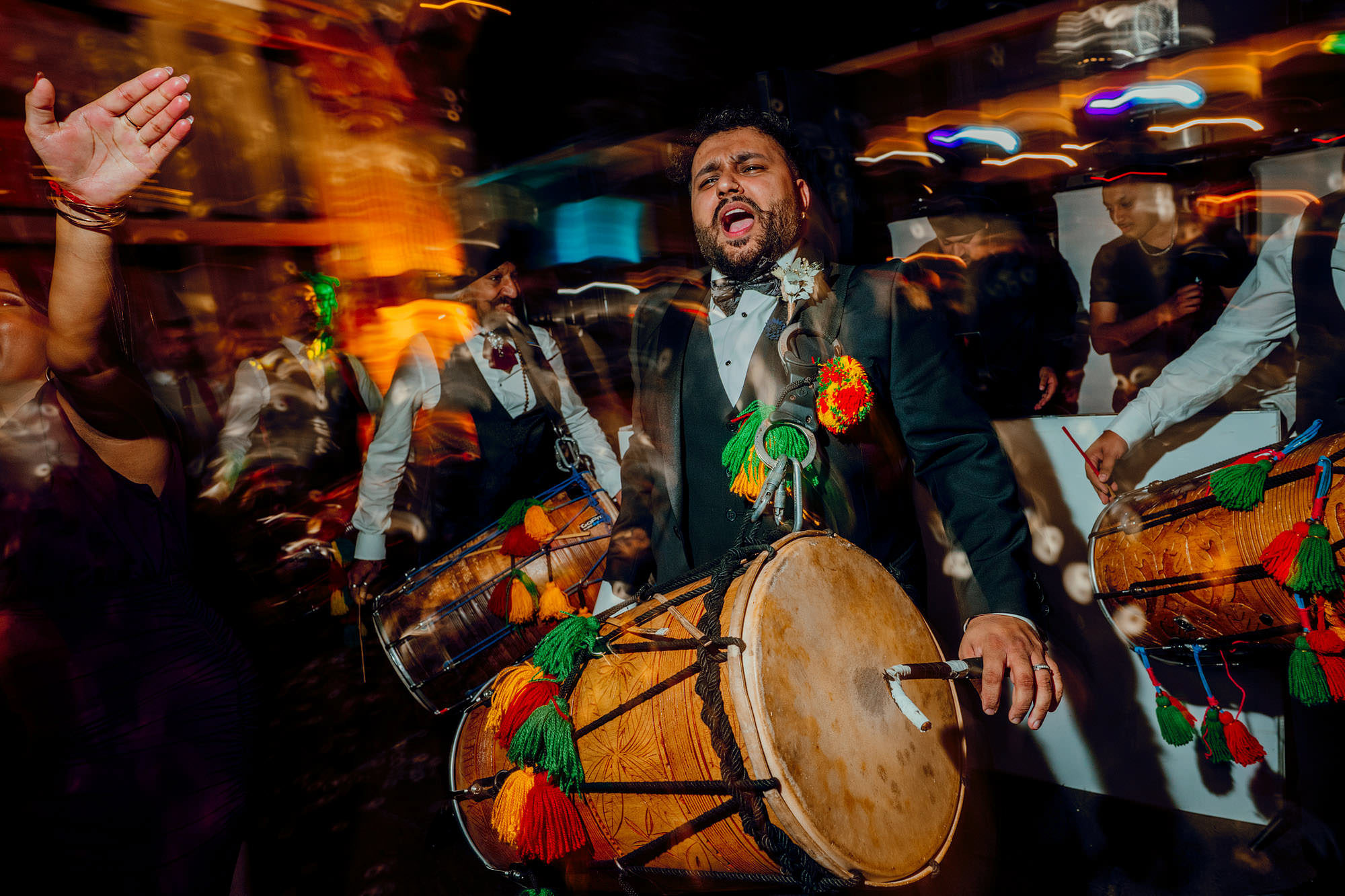 Leeds wedding photographer Hamish Irvine captures colourful and genuine moments 