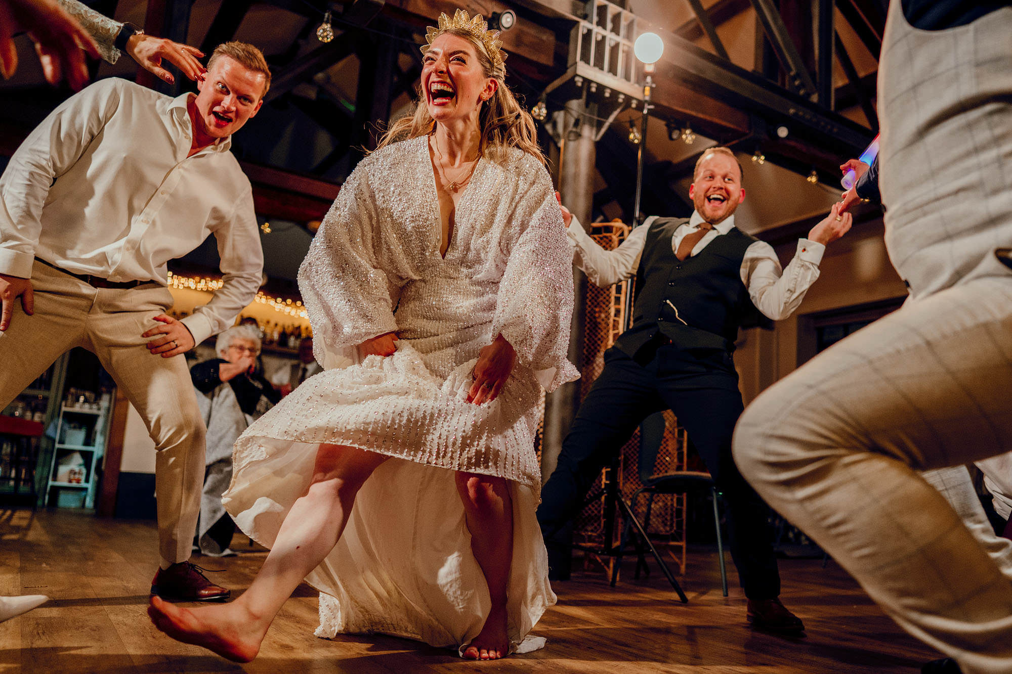 Fun wedding photography by Hamish Irvine Wedding Photographer based in Leeds but travels UK wide and destination weddings