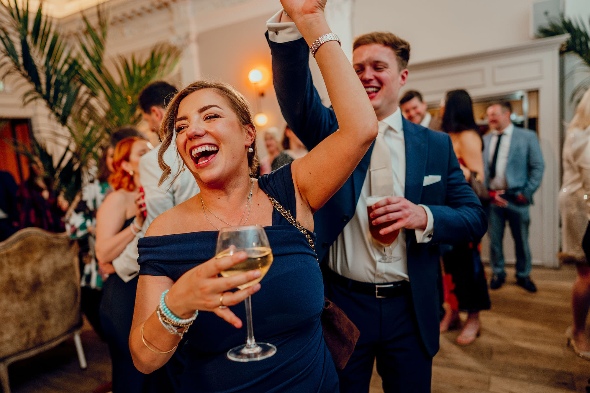 Lucy and Rob's wedding at Leeds Library and the Lost and Found club in Leeds. 