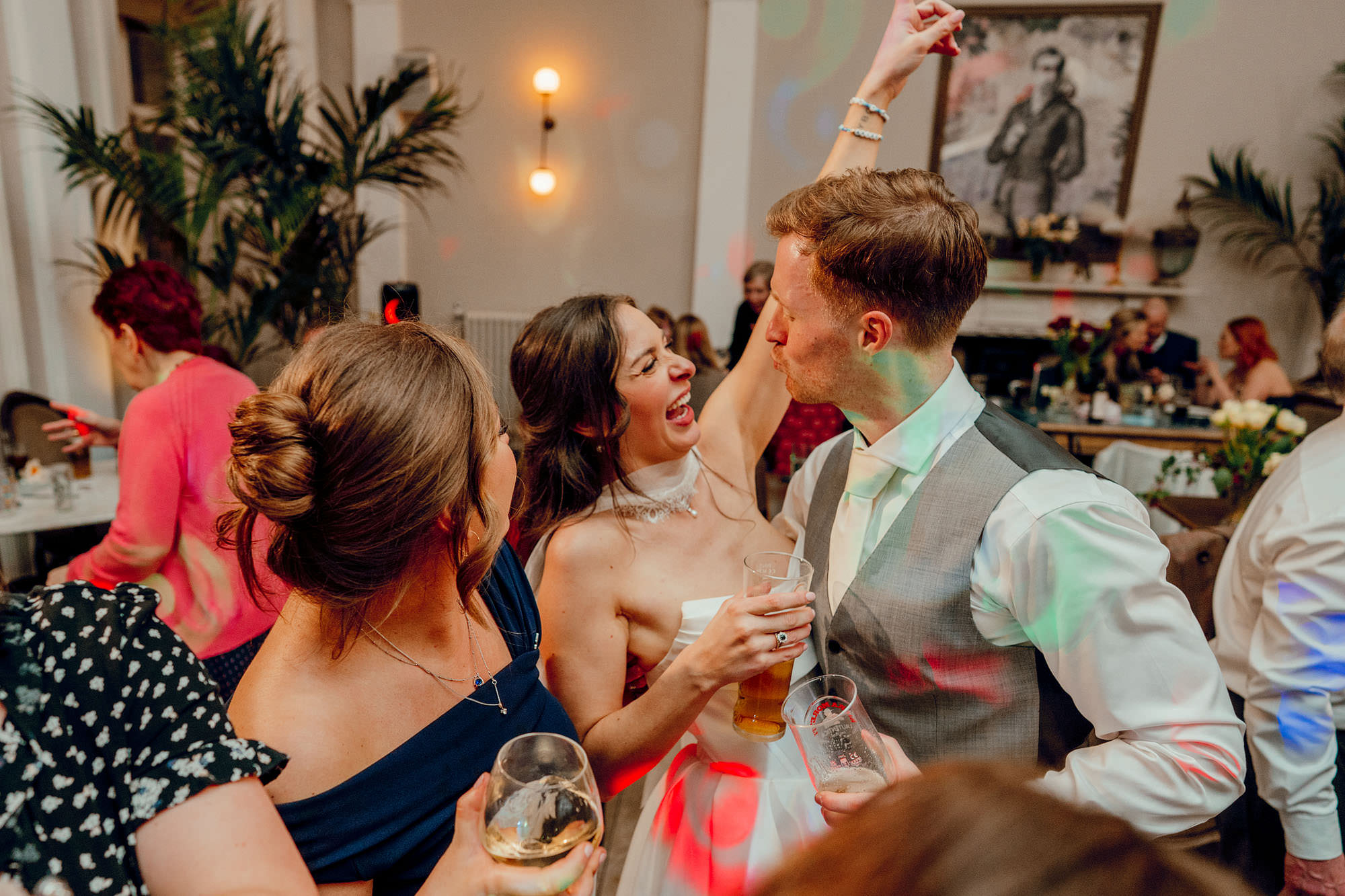Colourful wedding photography leeds by hamish irvine 