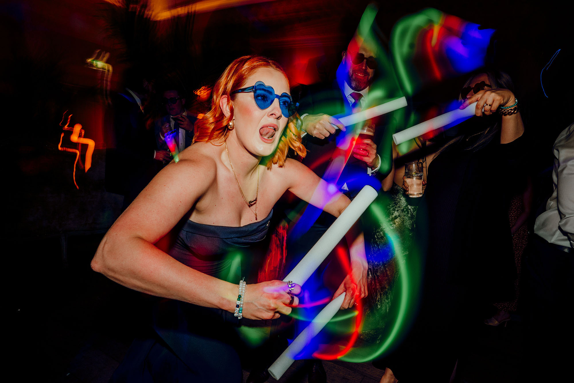 Colourful wedding photography leeds by hamish irvine