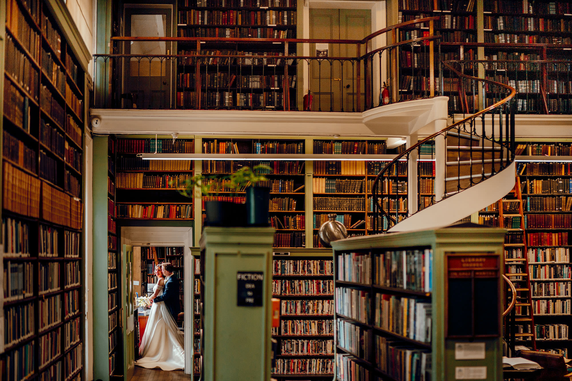 Leeds Library Wedding photos Hamish Irvine