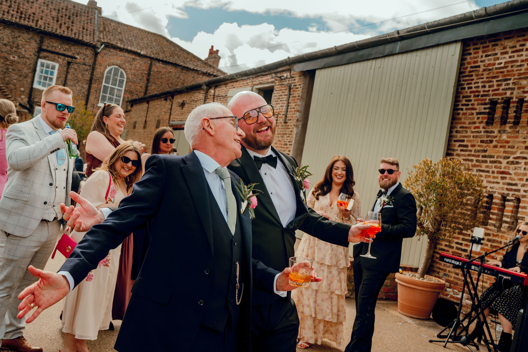 yorkshire wedding photography hamish irvine at hornington manor