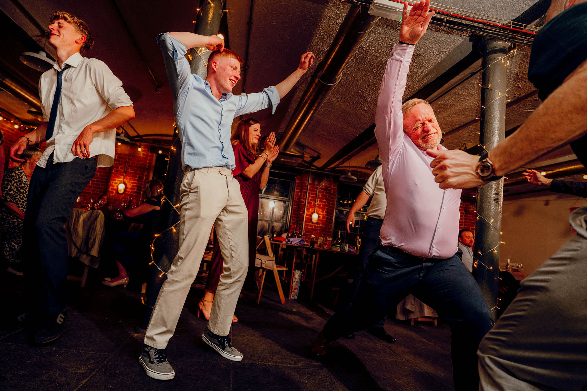 Colourful wedding photography chapter hall leeds northern monk